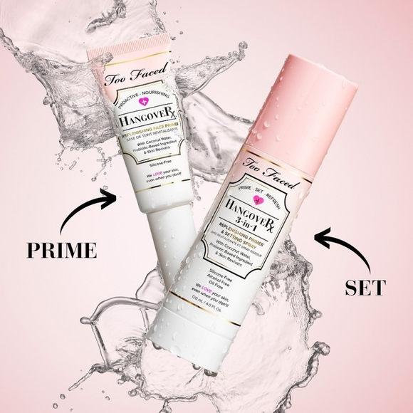 Too Faced Hangover Primer NEW FULL SIZE (setting spray listed separately) - Picture 3 of 3